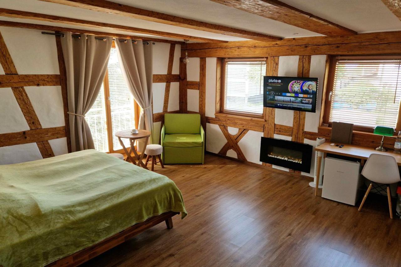Waldvogel Ferienzimmer Klimatisiert Immenstaad am Bodensee Exteriör bild
